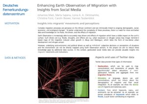 Enhancing Earth Observation of Migration with Insights from Social Media